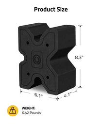 X - Block Shooting Gun Rest Block Mount - Trailmark Outdoors