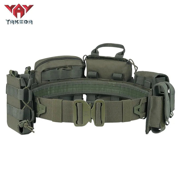 YAKEDA Molle Battle Belt Molle Combat Belt - Trailmark Outdoors