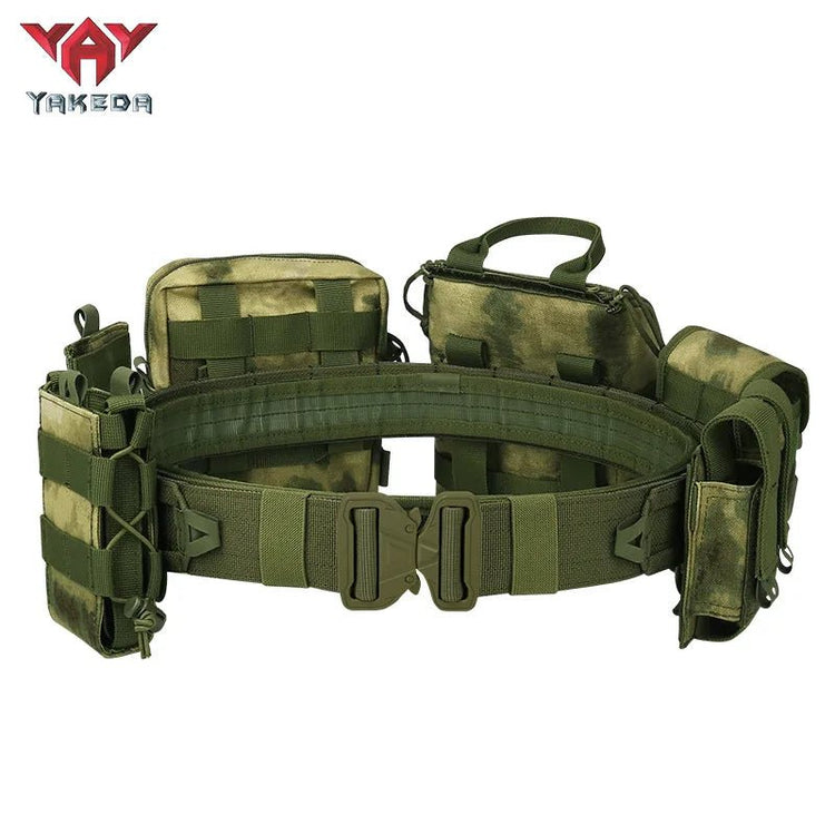 YAKEDA Molle Battle Belt Molle Combat Belt - Trailmark Outdoors