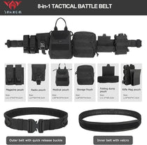YAKEDA Molle Battle Belt Molle Combat Belt - Trailmark Outdoors